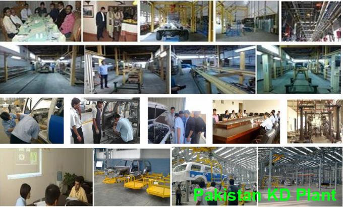 Fábricas de montaje/planta de fabricación automotrices de ultramar profesionales de la fábrica del coche 1