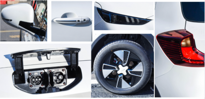 5 puertas 5 asientos SUV Puer Car K3 eléctrico Rango de hasta 320KM con garantía de tres años 3