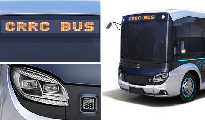Autobús eléctrico de alta eficiencia y ahorro de energía TEG6530BEV 5,3 metros Autobús urbano 1
